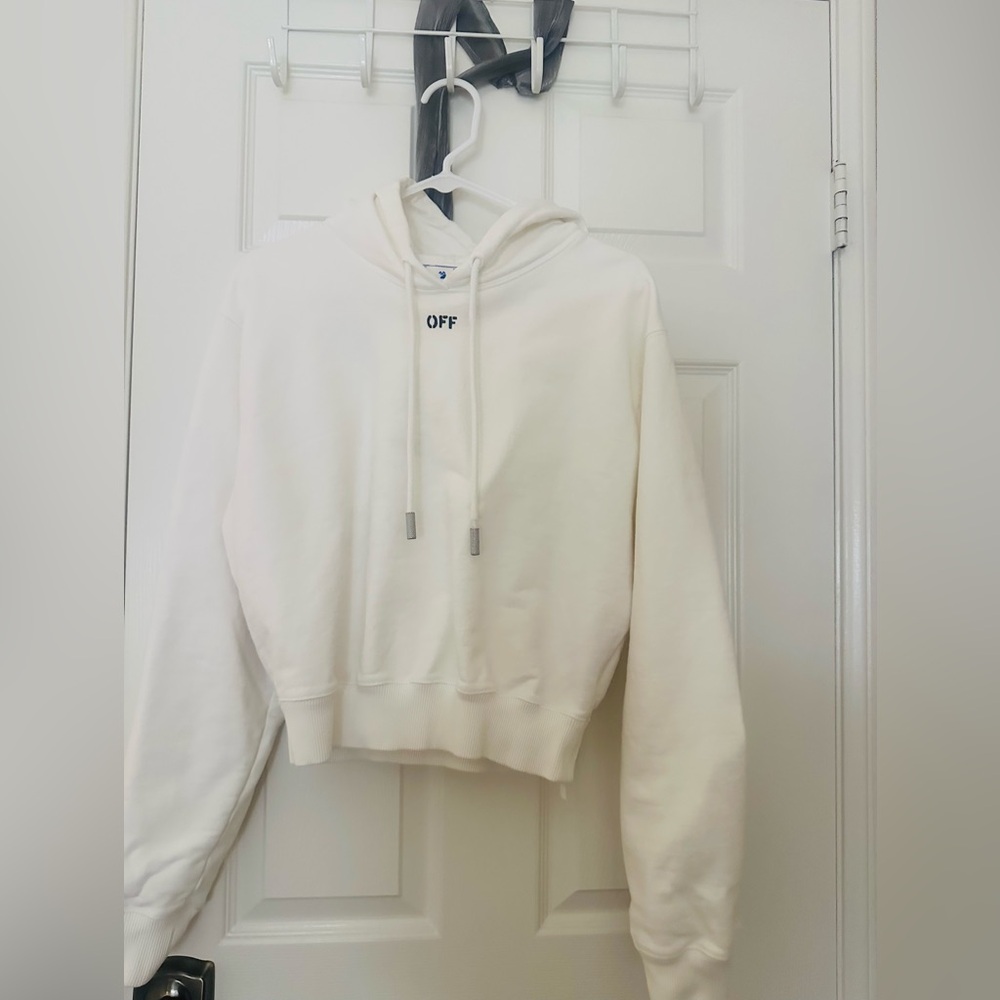 Off-White Cream Hoodie Sweater